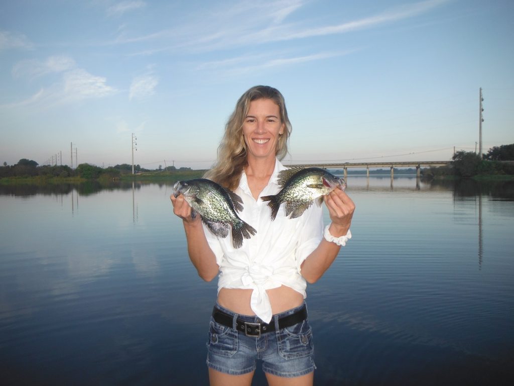 fly fishing for Florida crappie