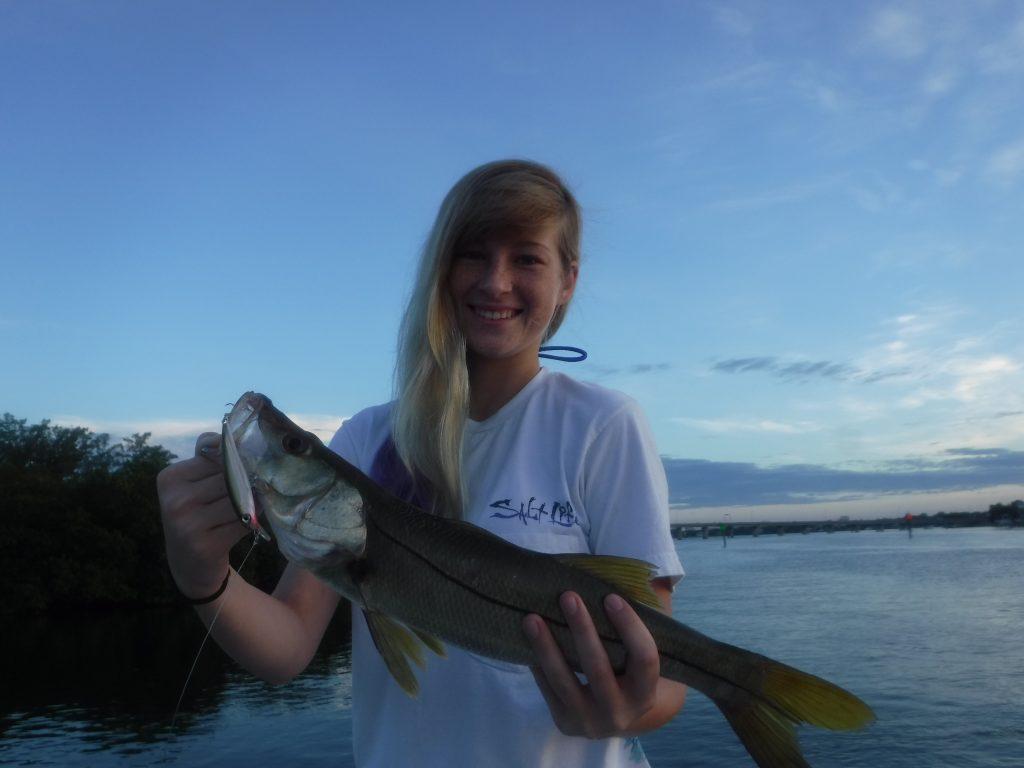 Crystal River snook fishing charter